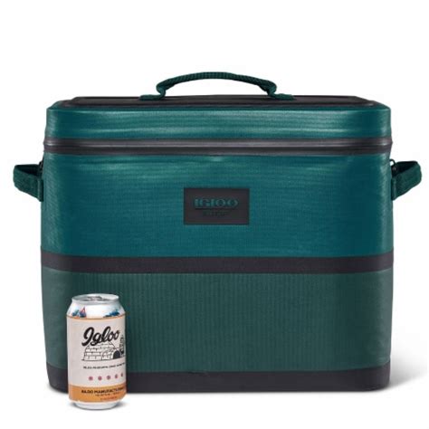 Igloo Reactor Portable 30 Can Soft Sided Insulated Waterproof Cooler Bag Teal 1 Piece Kroger