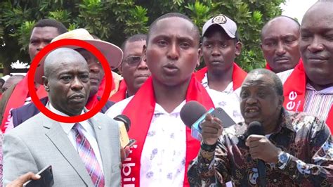 Big Blow To Gachagua As Mt Kenya Kikuyu Youths Dumps Uda And Joins