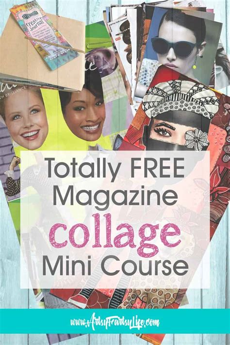 Magazine Collage Art Ideas and Inspiration – A Free Mini Course – Artsy ...