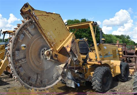 1993 Vermeer V8050 Rock Saw In San Antonio Tx Item K6065 Sold