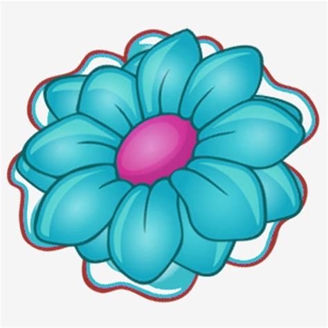 Cartoon Blue Flowers Free Clipart Cartoon Blue Flowers Free Clipart Png