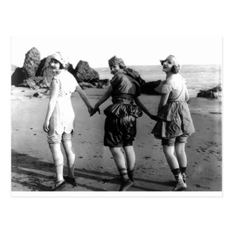 Vintage Bathing Beauties 25 Postcard Zazzle