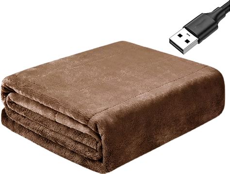 Amazon EEUK Cordless USB Heated Blanket Throws Shawl For Women