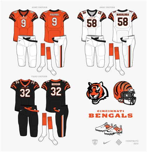 N Fl Concepts - Cincinnati Bengals Uniform Concept , Free Transparent ...