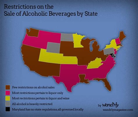 Liquor Laws By State Map Eunice Rosalinde