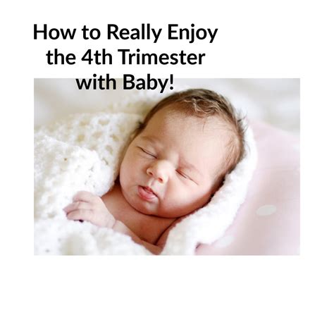 Fourth Trimester: How to Enjoy This Precious Time! | Healthy Mama Hacks