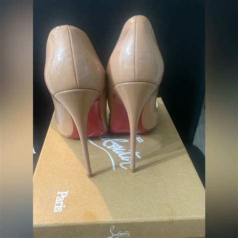 So Kate Christian Louboutin Authentic Nude Shoes Gem