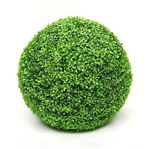 JeashCHAT Artificial Topiary Ball Artificial Plant Topiary Faux Boxwood ...