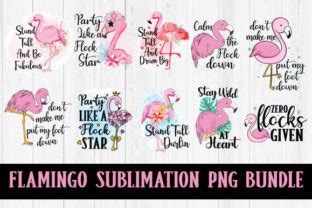 Flamingo Sublimation Bundle Png Graphic By Creative Pinky Creative