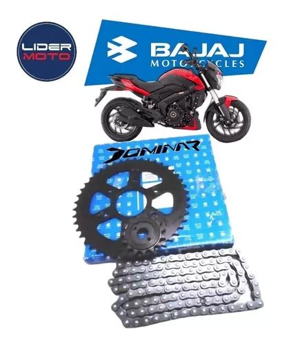 Kit Transmisión Original Bajaj Dominar 250 Lidermoto Financ en venta en