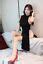 Dress Costume Outfit Cheongsam Full Side Slit Sheer Sexy Lingerie Ebay