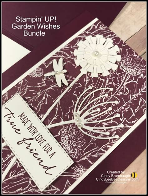 Stampin Up Garden Wishes Bundle Cindy Lee Bee Designs