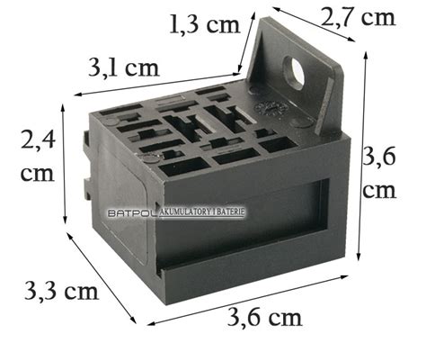 PODSTAWA GNIAZDO PRZEKAZNIKA 12 24V 40 60A WITTRIN