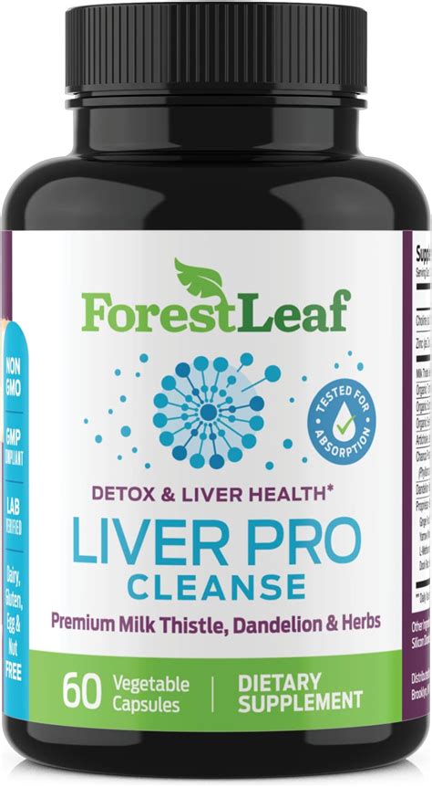 Amazon Forestleaf Liver Detox Cleanse Liver Cleanse Detox