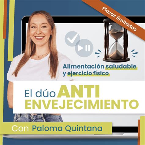 Taller online El dúo Antienvejecimiento Vivo Sano