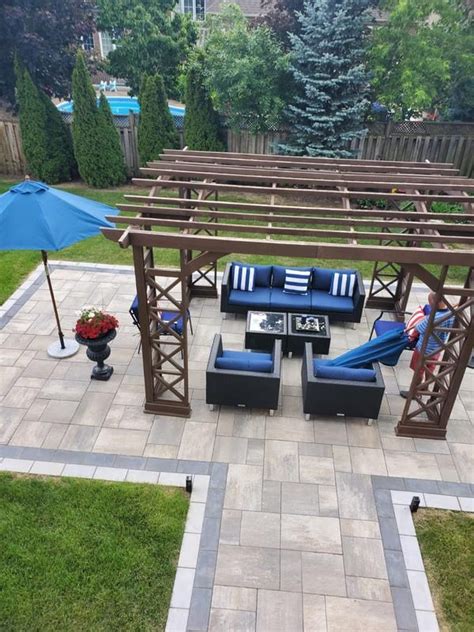 12 X 12 Pergola Yardistry Pergola Patio Outdoor Dining Room