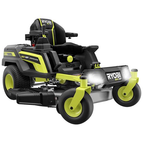 Ryobi 80v Hp Brushless 42in Cordless Zero Turn Riding Mower With 2