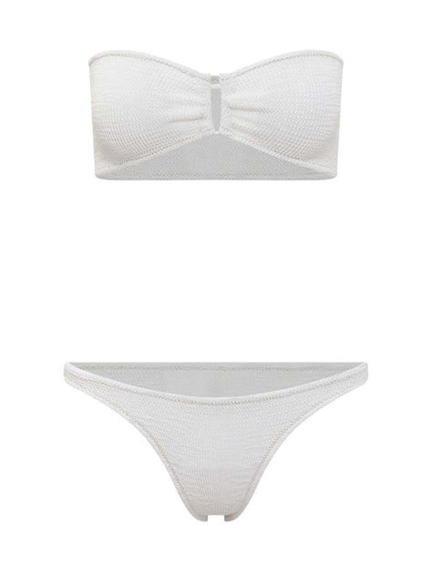 Buy Reina Olga Bikini Set White At Off Editorialist