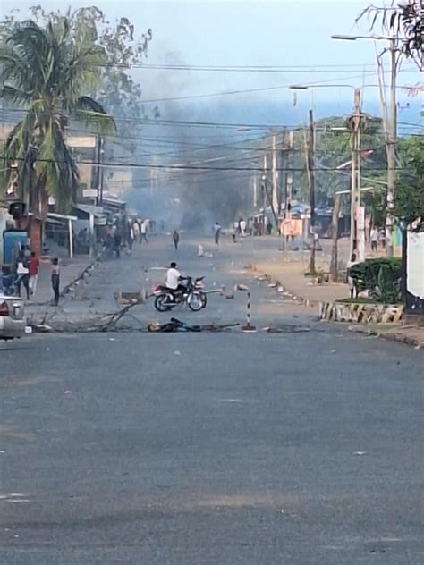 Moçambique Manifestações após anúncio dos resultados finais das