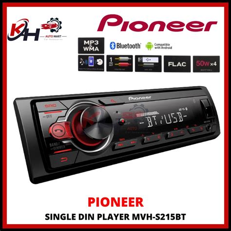 100% Original ★ PIONEER ★ MVH-S215BT Digital Media Receiver USB AUX ...