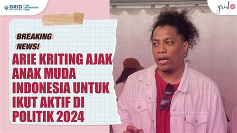 Peringati Sumpah Pemuda Arie Kriting Acho Dorong Anak Muda Untuk