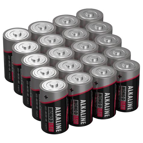 ANSMANN Batterien Mono D LR20 20 Stück 1 5V Alkaline Batterie