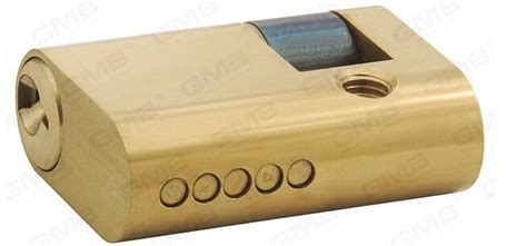 En Mortise Euro Profile Standard Door Lock Cylinder Brass