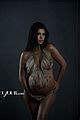 Pregnant Kourtney Kardashian Goes Completely Naked In Nude Mag Spread