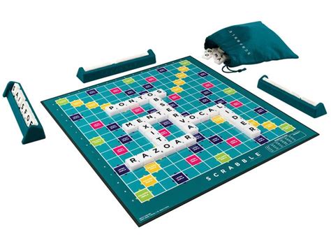 Jogo Scrabble Original Tabuleiro Mattel Jogos De Tabuleiro Magazine