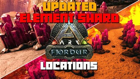 ARK Fjordur All NEW Element Shard Locations Updated ELEMENT Farm