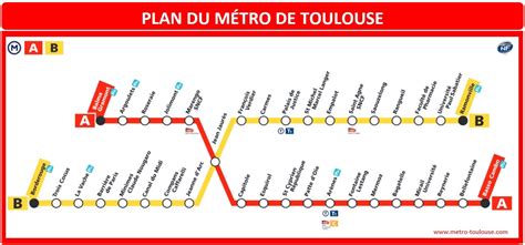 Métro Toulouse : Plan, Lignes et Horaires du Métro Toulousain