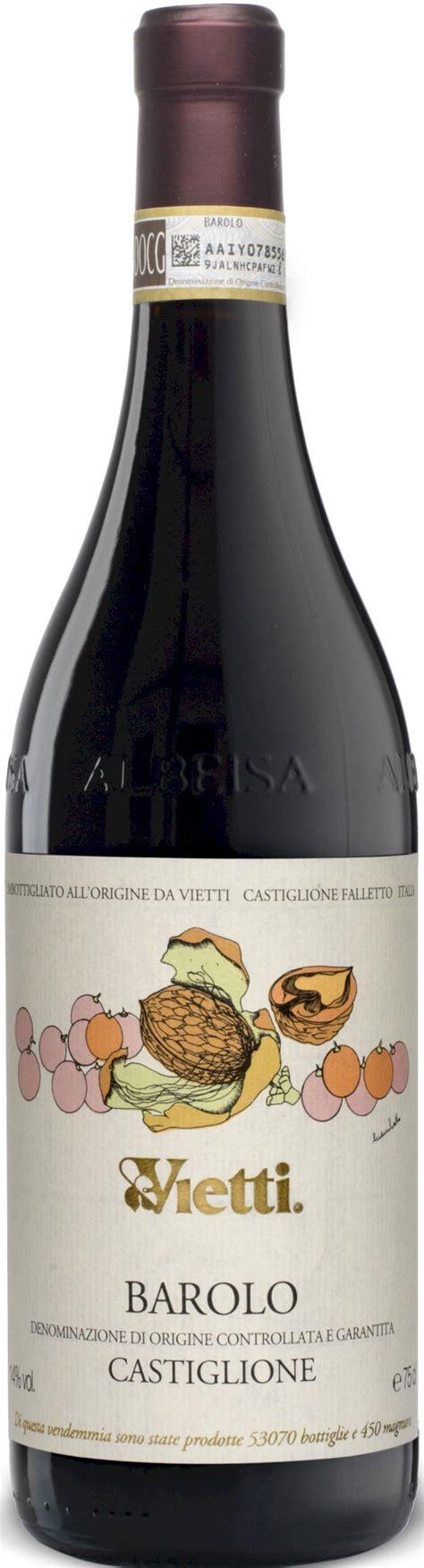 Buy Vietti Cantina Barolo Castiglione Docg 750ml Online Vc