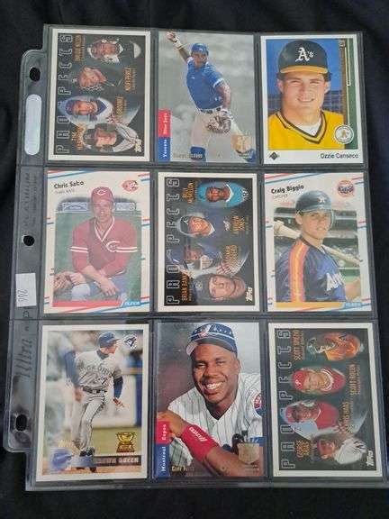 (9) Assorted baseball rookie cards - Metzger Property Services LLC