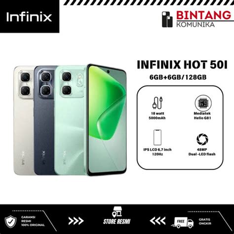 Jual Infinix Hot I Gb Hz Mp Garansi Resmi Infinix Indonesia Silver Kota Bandung