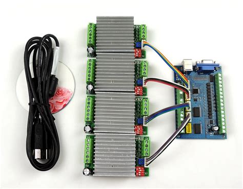 MACH3 USB CNC 5 Axis 100KHz Smooth Stepper Motion Control Card Breakout