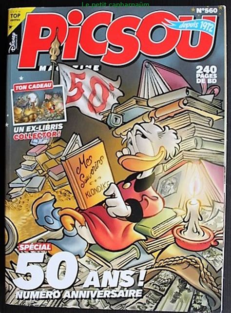 Picsou Magazine N560 Spécial 50 ans Livres BD Revues