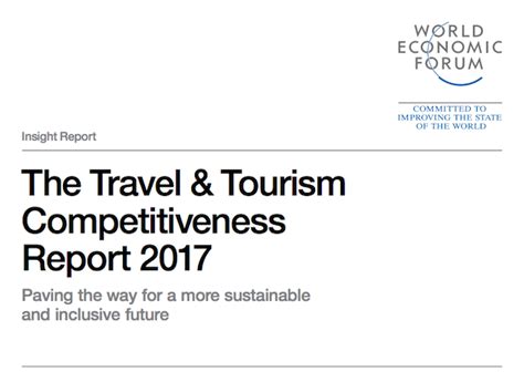 Reporte De Competitividad En Viajes Y Turismo V A Wef