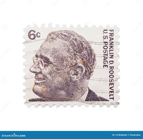 Roosevelt Stamp Editorial Photo Image Of Postmark Postage 147836646