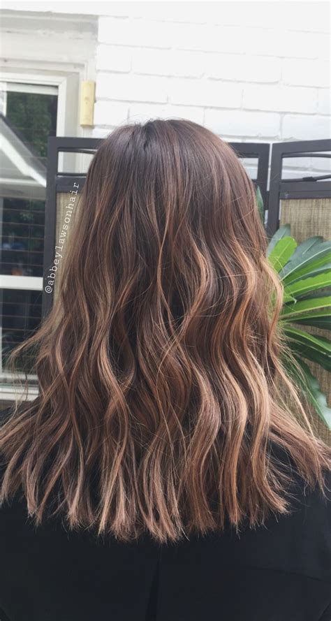 Balayage Brunette Sunkissed Highlights Blended Balayage