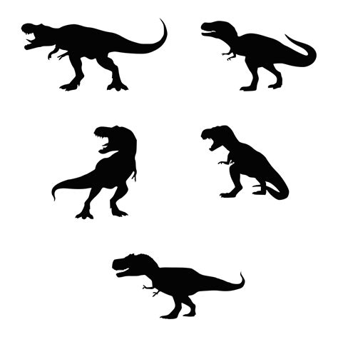 T Rex Silhouette SVG