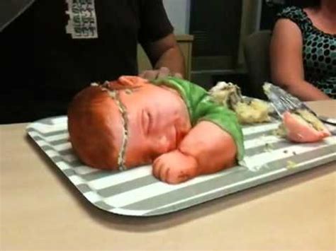 Cake Shaped Like Baby Youtube