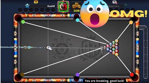 8 Ball Pool How To Pot 5 Balls In Break Best Break Of 8 Ball Pool 😎