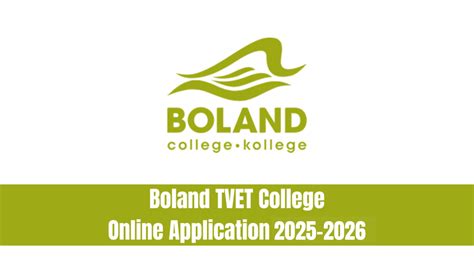 Boland Tvet College Online Application