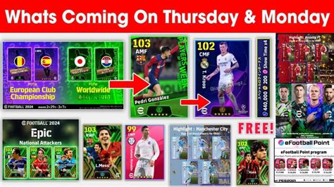 What Is Coming Tomorrow And Next Monday In EFootball 2024 New Epic