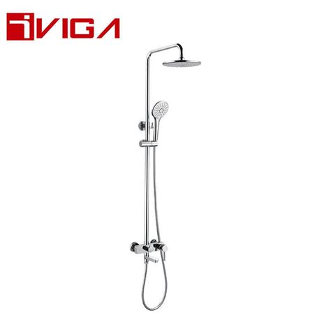 43510101CH Brass Shower Column Set With Spout IVIGA Tap Factory Supplier