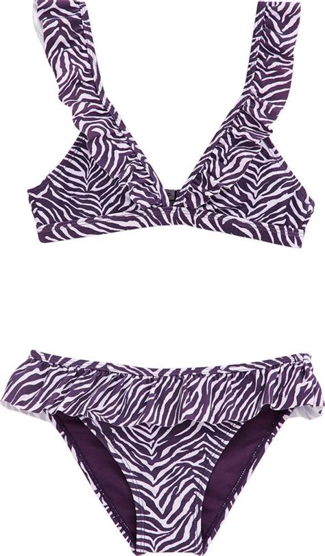 WE Fashion Meisjes Bikini Met Desisn Bol