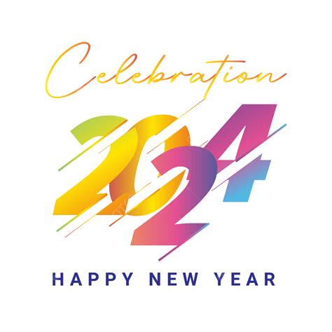 2024 Happy New Year Celebration Vector New Year 2024 Celebration PNG