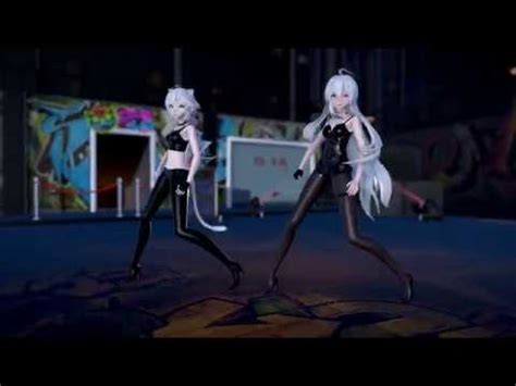 MMD Sexy Miku Haku Hot Dance Run Devil DL P FPS RAY