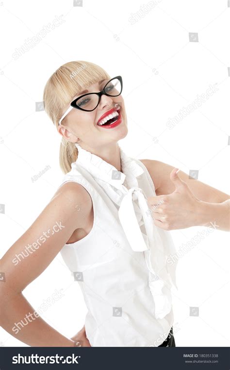 Sexy Blonde Business Woman Using Smart Stock Photo 180351338 Shutterstock