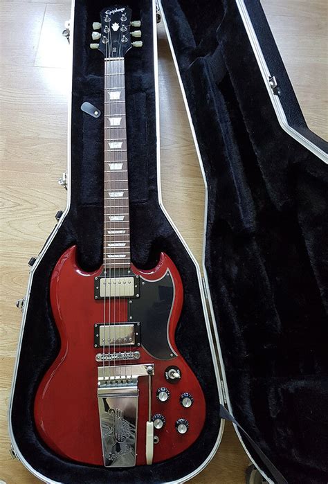 Epiphone Custom Shop Sg Limited Edition 1965 G 400 With Maestro Vibrola